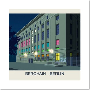 Berghain Nightclub Posters and Art